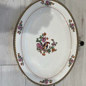 Vintage warming platter by Buffalo MFC